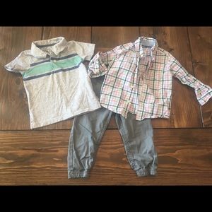 3 piece baby boy spring bundle